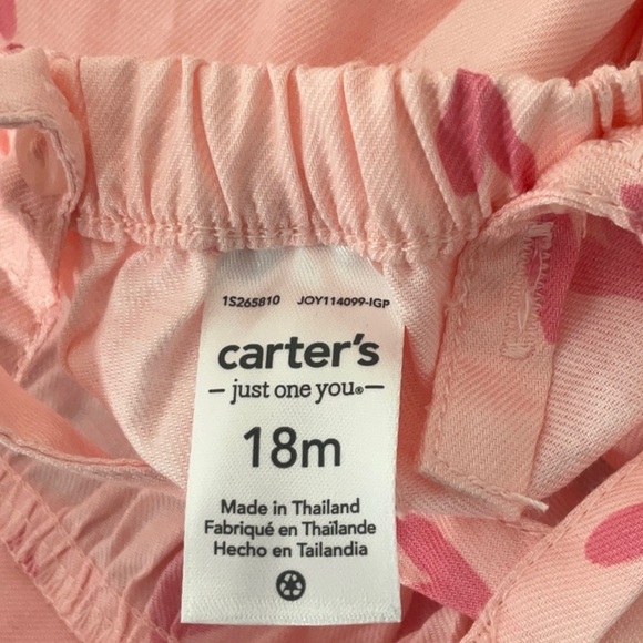 Carter's Pink Heart Jumpsuit Size 18 M - Picture 9 of 9